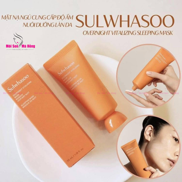 Mặt Nạ Ngủ Tái Tạo Dưỡng Ẩm Và Làm Sáng Sulwhasoo Overnight Revitalizing Mask 35ml