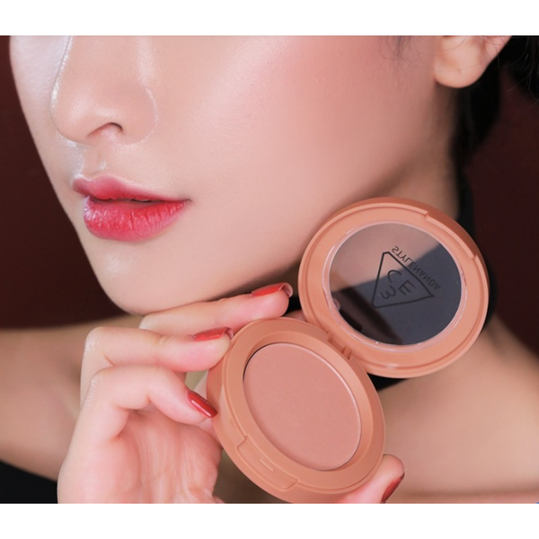 Phấn Má 3CE Mood Recipe Face Blush Rose Beige 3.5g