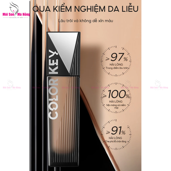 Kem Nền Dạng Lỏng Lâu Trôi, Mỏng Nhẹ Colorkey Matte Flawless Liquid Foundation 30g