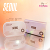 LENS NÂU SEOUL BROWN CHỐNG TIA UV Chất liệu Silicone êm ái , Đeo 12h - HSD 6 Tháng 1 bên/ 1 cặp