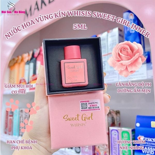 Nước Hoa Vùng Kín Whisis Sweet Girl Inner 5ml