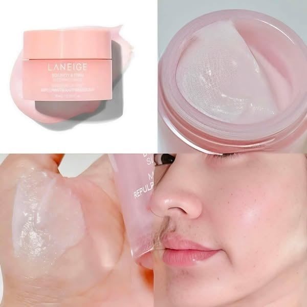 Mặt nạ ngủ Laneige bouncy & firm sleeping mask hồng size mini 10ml