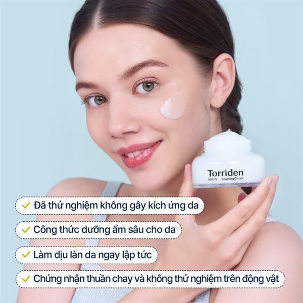 Kem Dưỡng Torriden Dưỡng Ẩm Làm Dịu Da Dive In Hyaluronic Acid 100ml