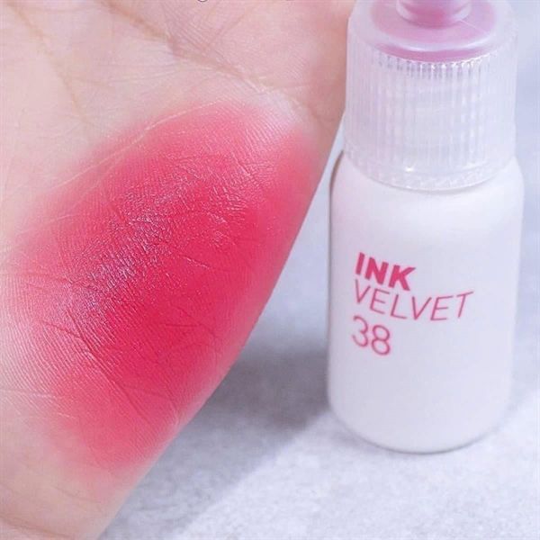 Son Kem Hiệu Ứng Nhung Mịn Peripera Ink Velvet 38 Bright Pink