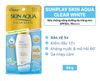 (1 Tặng 1) Sữa chống nắng dưỡng da trắng mịn Sunplay Skin Aqua Clear White SPF50+ 55g và tẩy trang