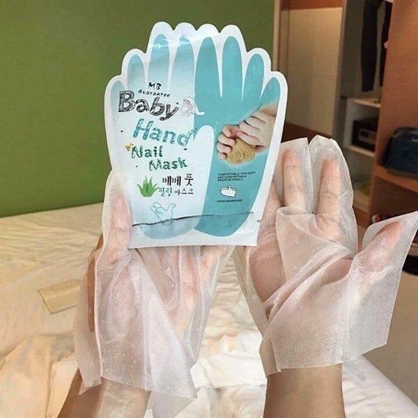 Mặt Nạ Ủ Tay MB Guarantee Baby Hand Mask + Q10