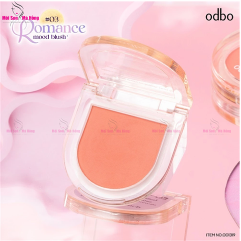 Phấn má hồng ODBO Romance Mood OD1319 NO.03