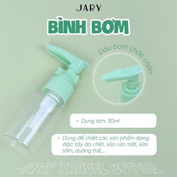BỘ CHIẾT MỸ PHẨM JARY