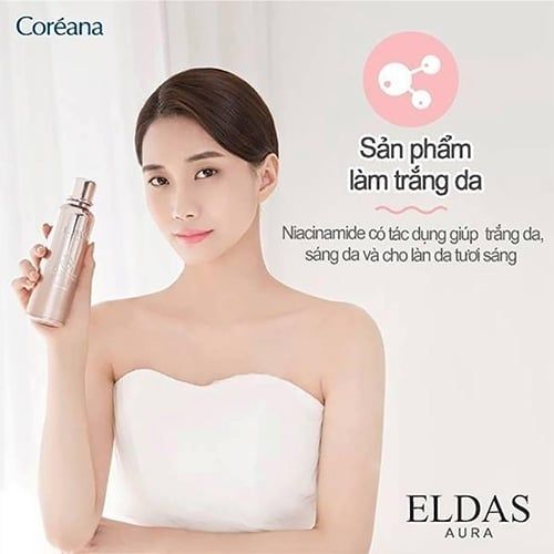 (CÔNG TY) Tinh Chất Tế Bào Gốc Eldas Aura Shine Gold Pearl Premium Peptide All In One 100ml