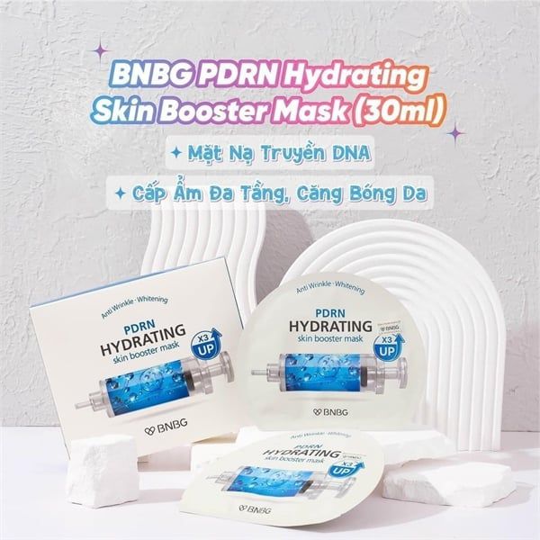 Mặt Nạ BNBG Anti Wrinkle - Whitening Skin Booster Mask 30ml