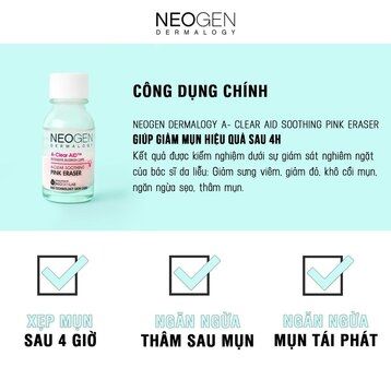 Chấm Mụn Neogen Dermalogy Giảm Sưng Viêm Mụn 15ml