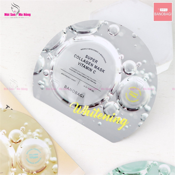 Mặt nạ dưỡng trắng Banobagi Super Collagen Mask Vitamin C 30g