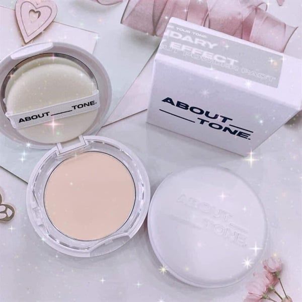 Phấn Phủ Dạng Nén About Tone Sebum Cut Powder Pact 9g