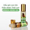 Dầu Lăn Thảo Dược Nhân Sâm Green Herb Oil Thái Lan 8ml