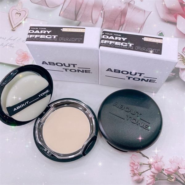 Phấn Phủ Dạng Nén About Tone Blur Powder Pact 1.5 (Đen)