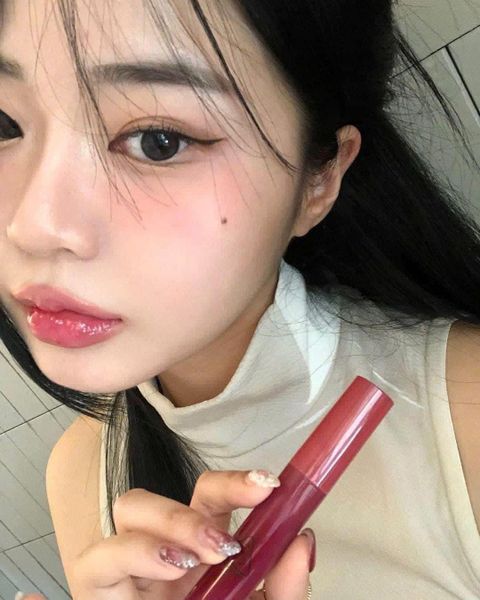 Son Bóng 3CE Drop Glow Gel - Very Sure - Màu dâu tím mọng