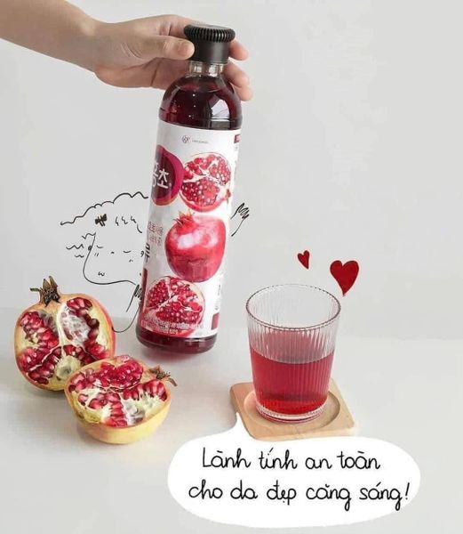 Nước Giấm Uống Daesang Hỗ Trợ Giảm Cân Hương Lựu 500ml/ 900ml