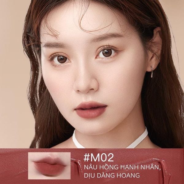 Son Kem Lì ZEESEA Mousse Lip Glaze Màu Nhung Lì Mịn 1,8g