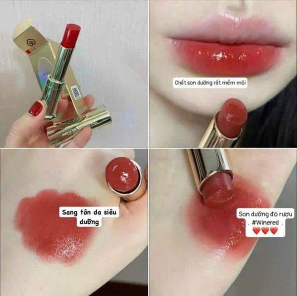 Son Dưỡng Đông y The History of Whoo Gongjinhyang Mi Glow Lip Balm (Wine Red) - Màu Đỏ Rượu