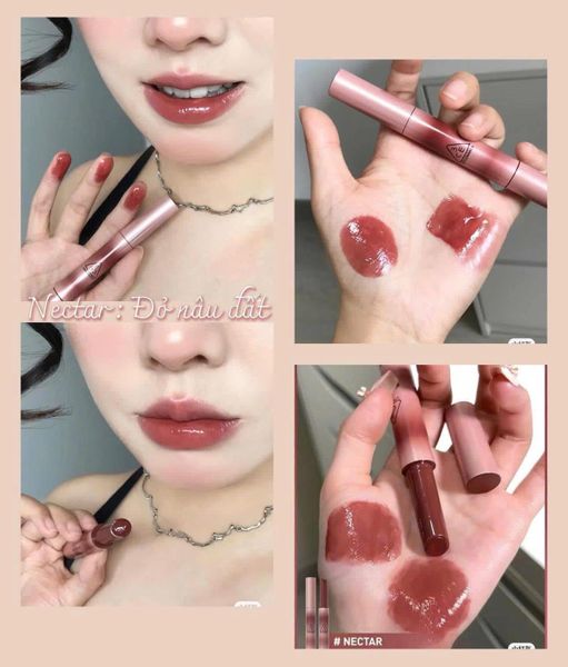 NEW Son Dưỡng Có Màu Căng Bóng 3CE Shine Reflector 1.7g