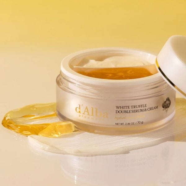 Kem Dưỡng 2 Ngăn, Chống Lão Hóa d'Alba White Truffle All In One Double Cream 70g (MẪU MỚI)