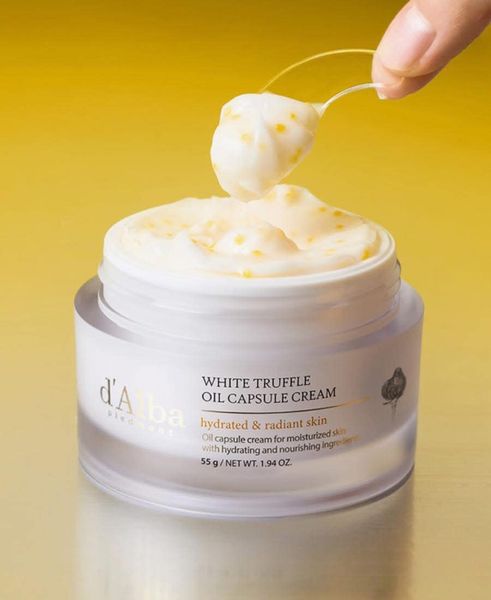 Kem Dưỡng Trắng Da, Kiềm Dầu d'Alba White Truffle Oil Capsule Cream 55g
