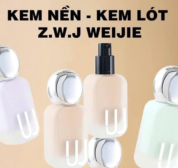 Kem Nền Z.W.J weijie lightweight makeup holding liquid foundation 30ml