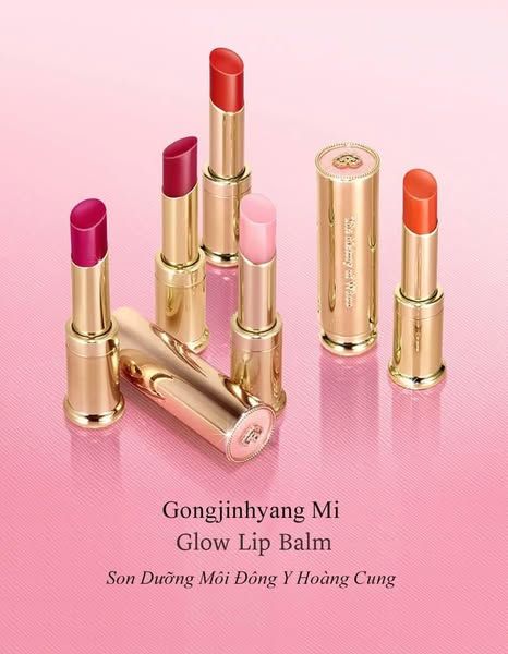 Son Dưỡng Đông y The History of Whoo Gongjinhyang Mi Glow Lip Balm (Wine Red) - Màu Đỏ Rượu
