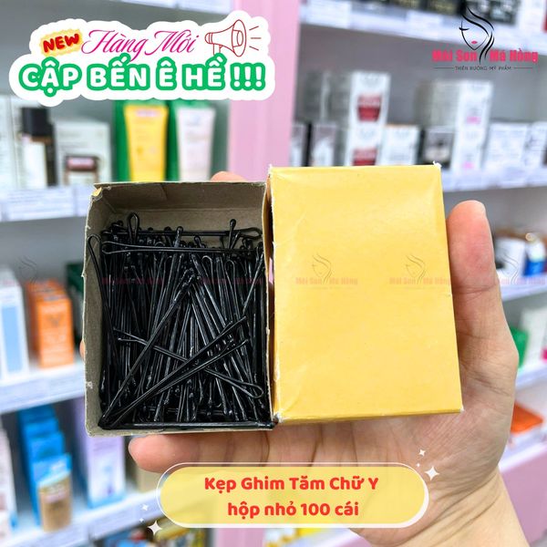 Hộp Kẹp Ghim Y Màu Vàng