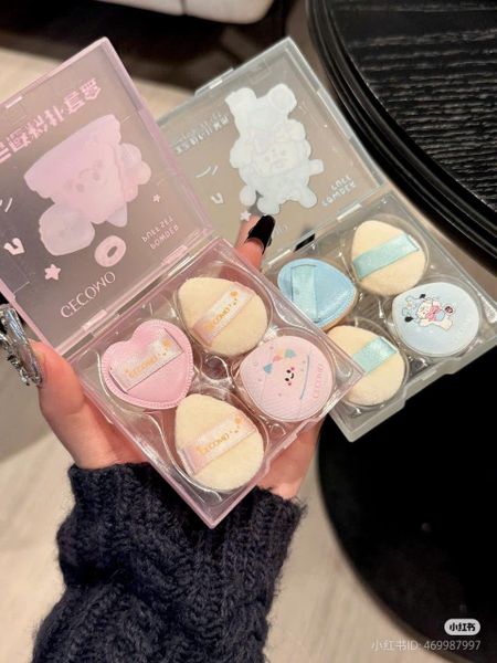 GECOMO Set 5 Miếng Mút Trang Điểm