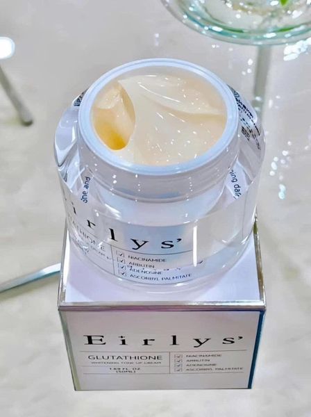 Kem dưỡng trị nám trắng da EIRLYS' Glutathione Whitening Tone Up Cream