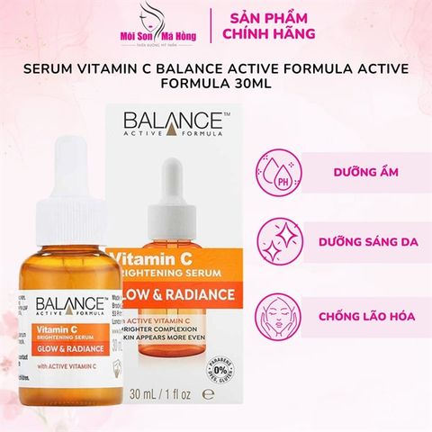 Serum Balance Active Formula Làm Sáng Da, Mờ Thâm 30ml Vitamin C