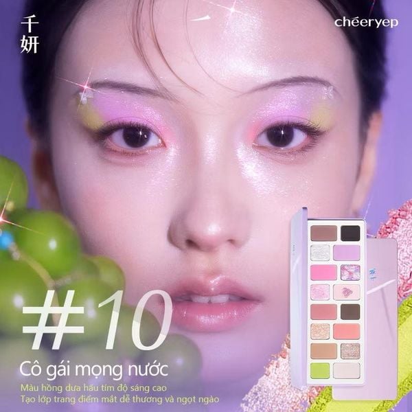 Bảng Mắt Qianyan Cheeryep True 16 ô