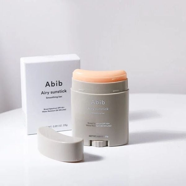 Sáp Chống Nắng Thanh Lăn Chống Nắng Cho Da Dầu Abib Airy Sunstick SMOOTHING BAR SPF50+ PA++++ 23g