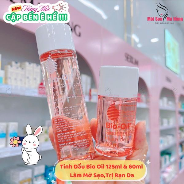 Dầu Chăm Sóc Da Bio-Oil Làm Giảm Rạn Da, Mờ Sẹo 60ml/ 125ml Specialist Skincare Oil