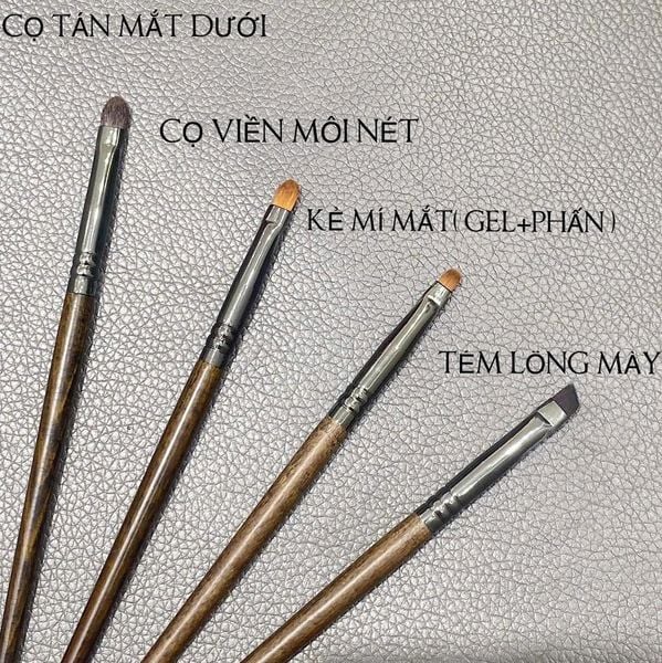 Bộ Cọ Make Up Artist trang điểm chuyên nghiệp lông thú 22 cây + tặng kèm túi lưới