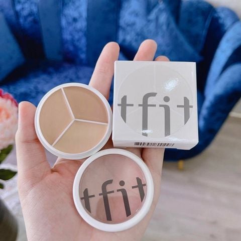 (TẶNG KÈM CỌ) Kem Che Khuyết Điểm Tfit Cover Up Pro Concealer 15g SKU: 8809751800448