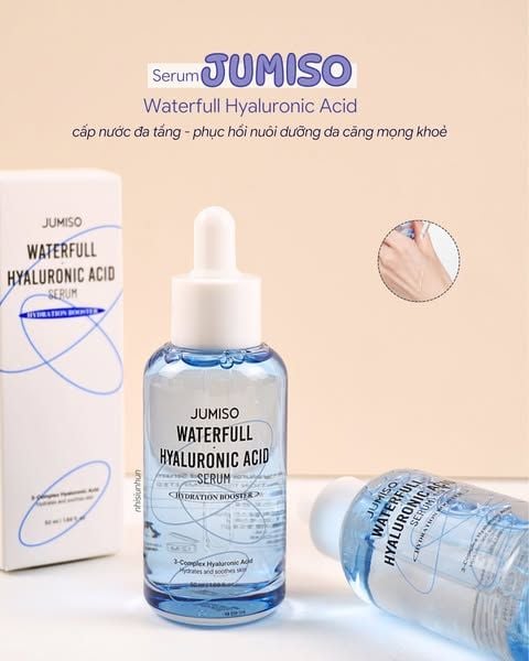Tinh Chất Dưỡng Ẩm, Căng Bóng Da Jumiso Waterfull Hyaluronic Acid Serum 50ml