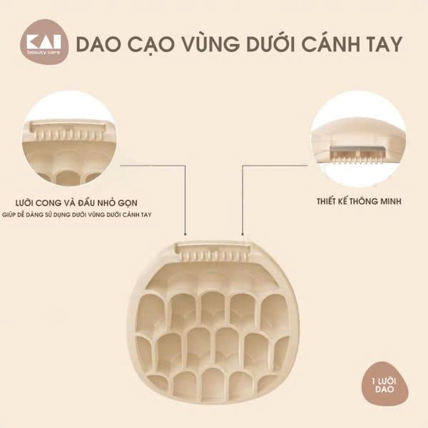 Dao Cạo Lông Vùng Nách KAI Miness Nhật Bản