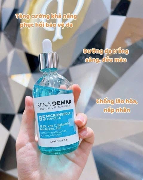 Serum Dưỡng Trắng Cấp Ẩm Phục Hồi, Tái Tạo Da Sena Demar B5 GC Hàn Quốc Lọ 50Ml