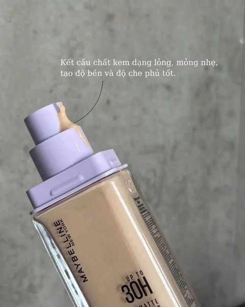 Kem Nền Bắt Sáng Che Phủ Siêu Nhẹ Maybelline Super Stay Up To 30H Lumi-Matte Foundation