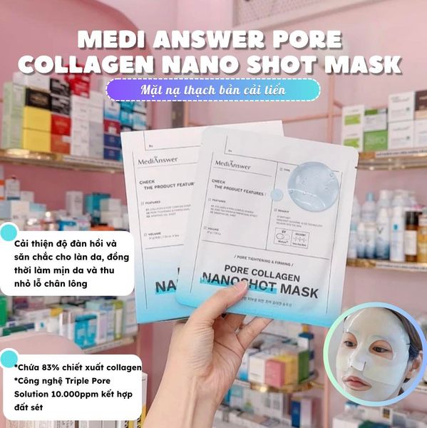 (CÔNG TY) Mặt Nạ Dạng Thạch MediAnswer Mask 37g (Mẫu Mới)