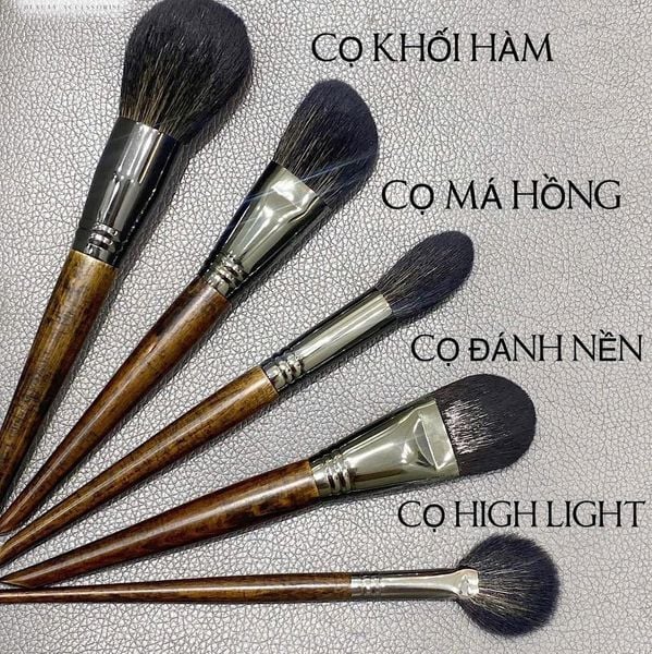 Bộ Cọ Make Up Artist trang điểm chuyên nghiệp lông thú 22 cây + tặng kèm túi lưới