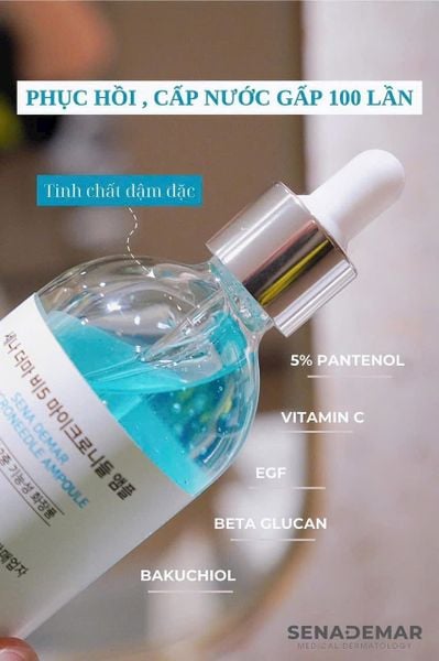 Serum Dưỡng Trắng Cấp Ẩm Phục Hồi, Tái Tạo Da Sena Demar B5 GC Hàn Quốc Lọ 50Ml