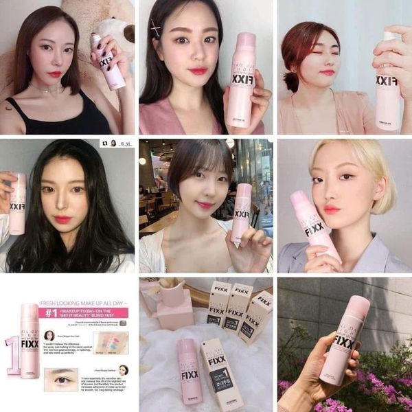 (CÔNG TY) Xịt Khóa Nền Dành Cho Mọi Loại Da So Natural All Day Tight Make Up Setting Fixx 35ml/ 75ml