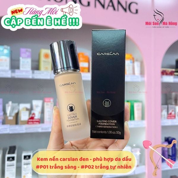 Kem Nền Carslan Lasting Cover Foundation 30g