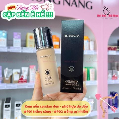 Kem Nền Carslan Lasting Cover Foundation 30g