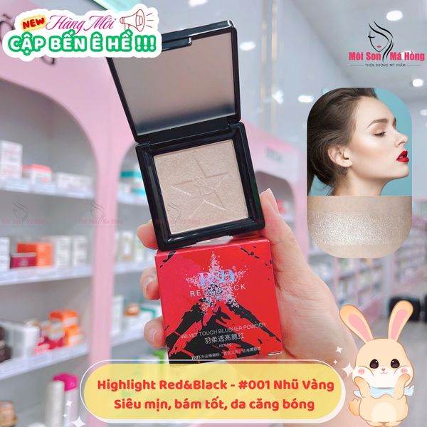 RED&BLACK Phấn Bắt Sáng Rouge Powder R&B