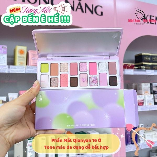 Bảng Mắt Qianyan Cheeryep True 16 ô