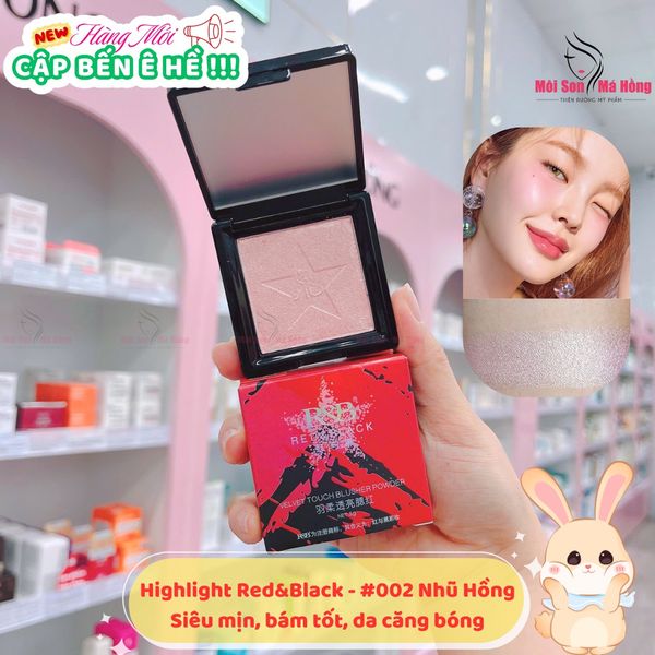 RED&BLACK Phấn Bắt Sáng Rouge Powder R&B